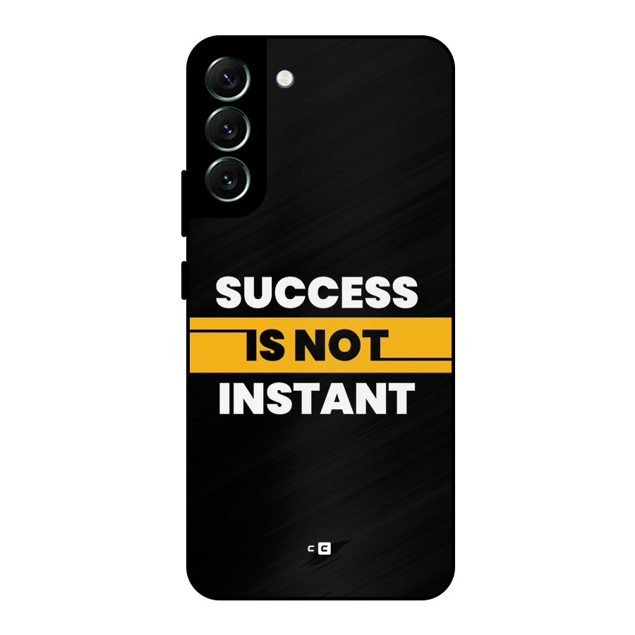 Success Not Instant Metal Back Case for Galaxy S22 Plus 5G
