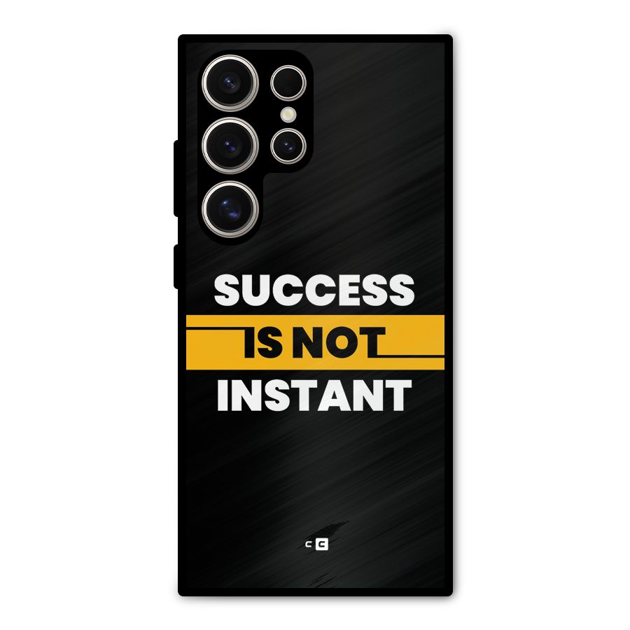 Success Not Instant Metal Back Case for Galaxy S24 Ultra