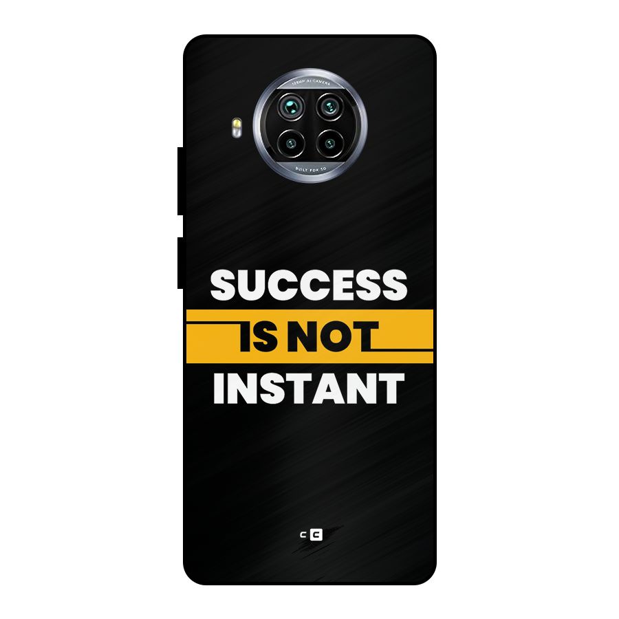 Success Not Instant Metal Back Case for Mi 10i