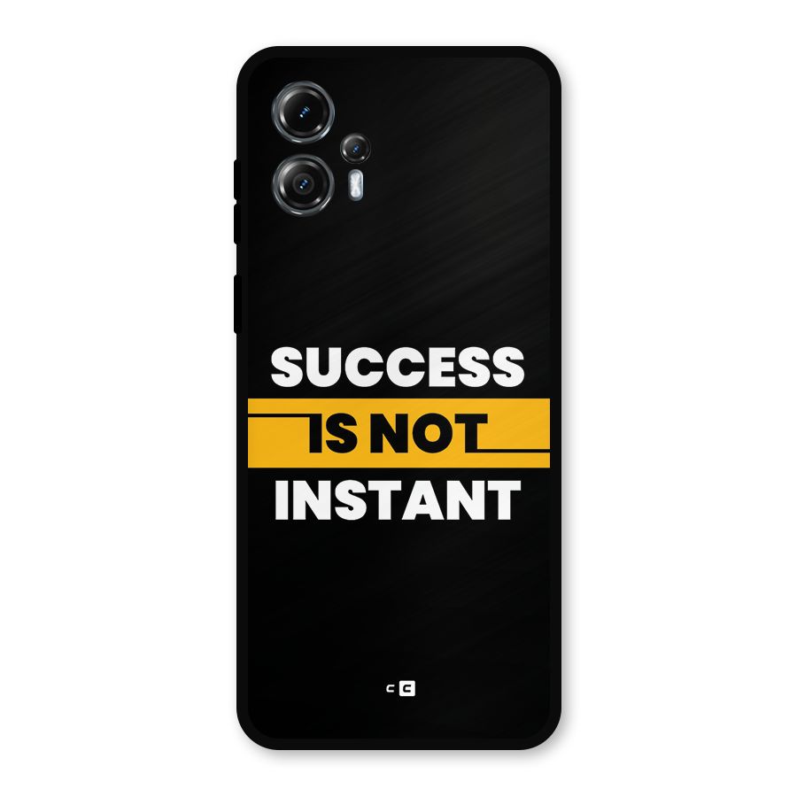 Success Not Instant Metal Back Case for Moto G13