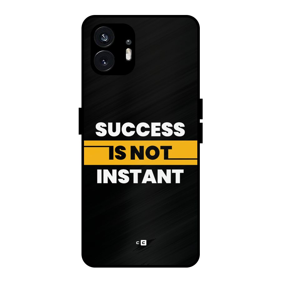 Success Not Instant Metal Back Case for Nothing Phone 2
