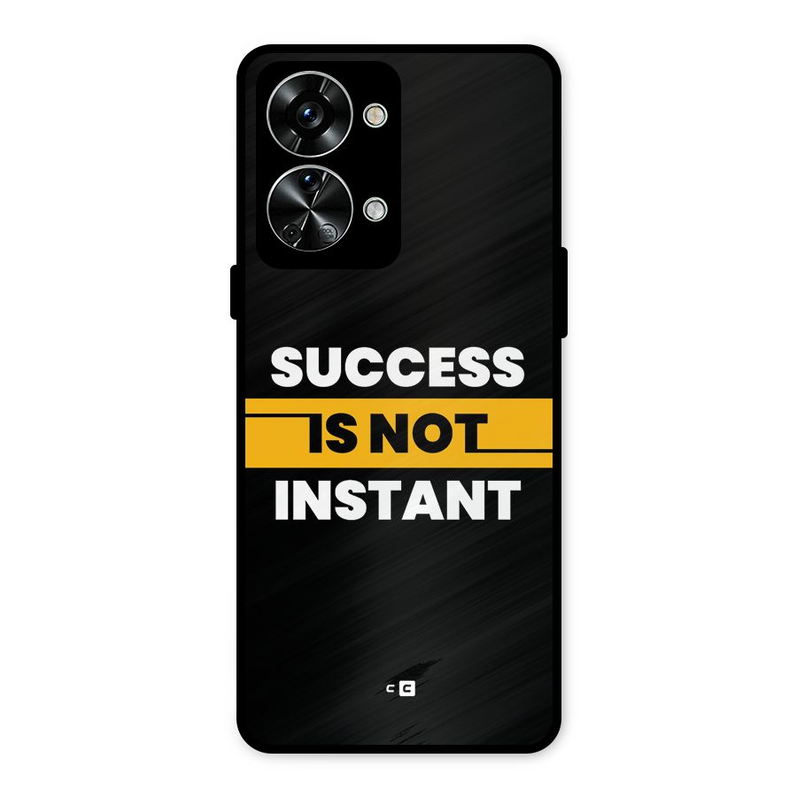 Success Not Instant Metal Back Case for OnePlus Nord 2T