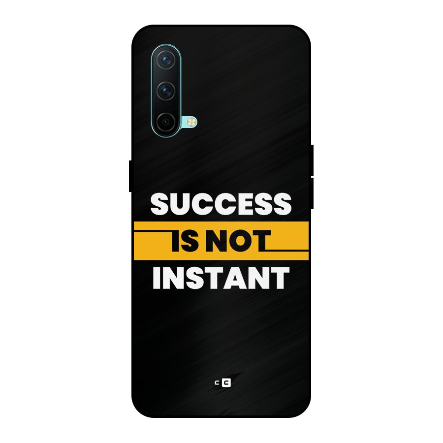 Success Not Instant Metal Back Case for OnePlus Nord CE 5G