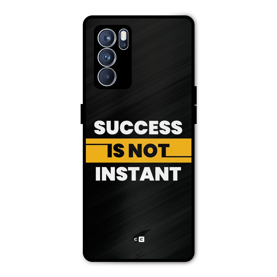 Success Not Instant Metal Back Case for Oppo Reno6 Pro 5G