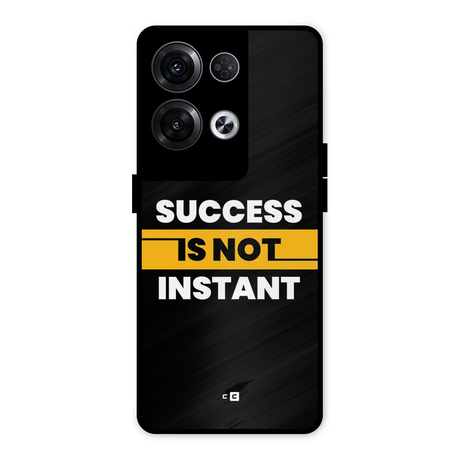 Success Not Instant Metal Back Case for Oppo Reno8 Pro 5G