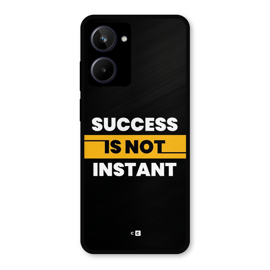 Success Not Instant Metal Back Case for Realme 10