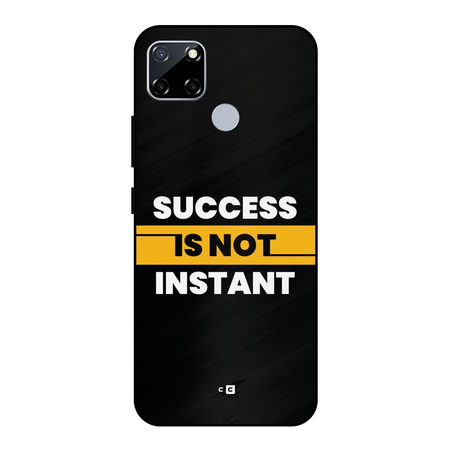 Success Not Instant Metal Back Case for Realme Narzo 30A