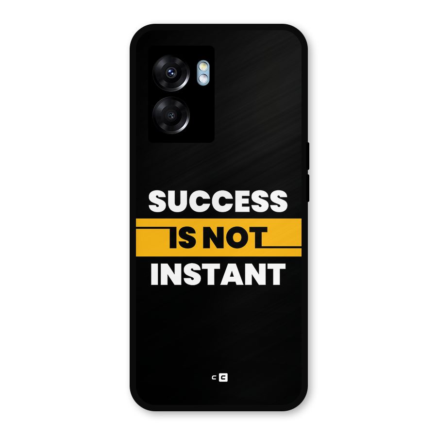 Success Not Instant Metal Back Case for Realme Narzo 50 5G