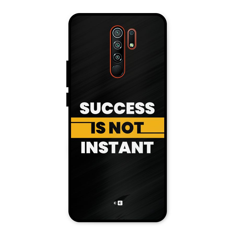 Success Not Instant Metal Back Case for Redmi 9 Prime