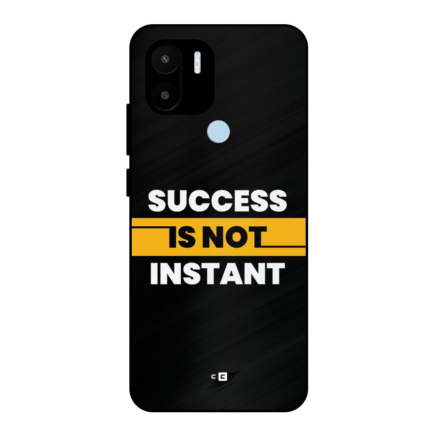 Success Not Instant Metal Back Case for Redmi A1 Plus