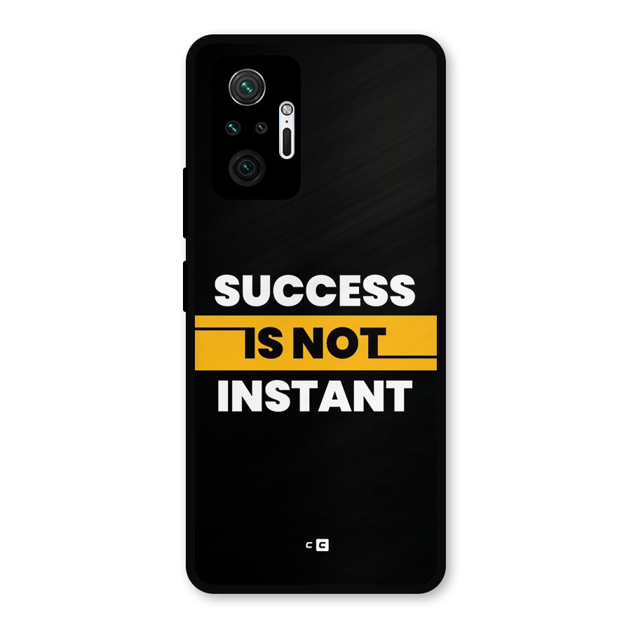 Success Not Instant Metal Back Case for Redmi Note 10 Pro