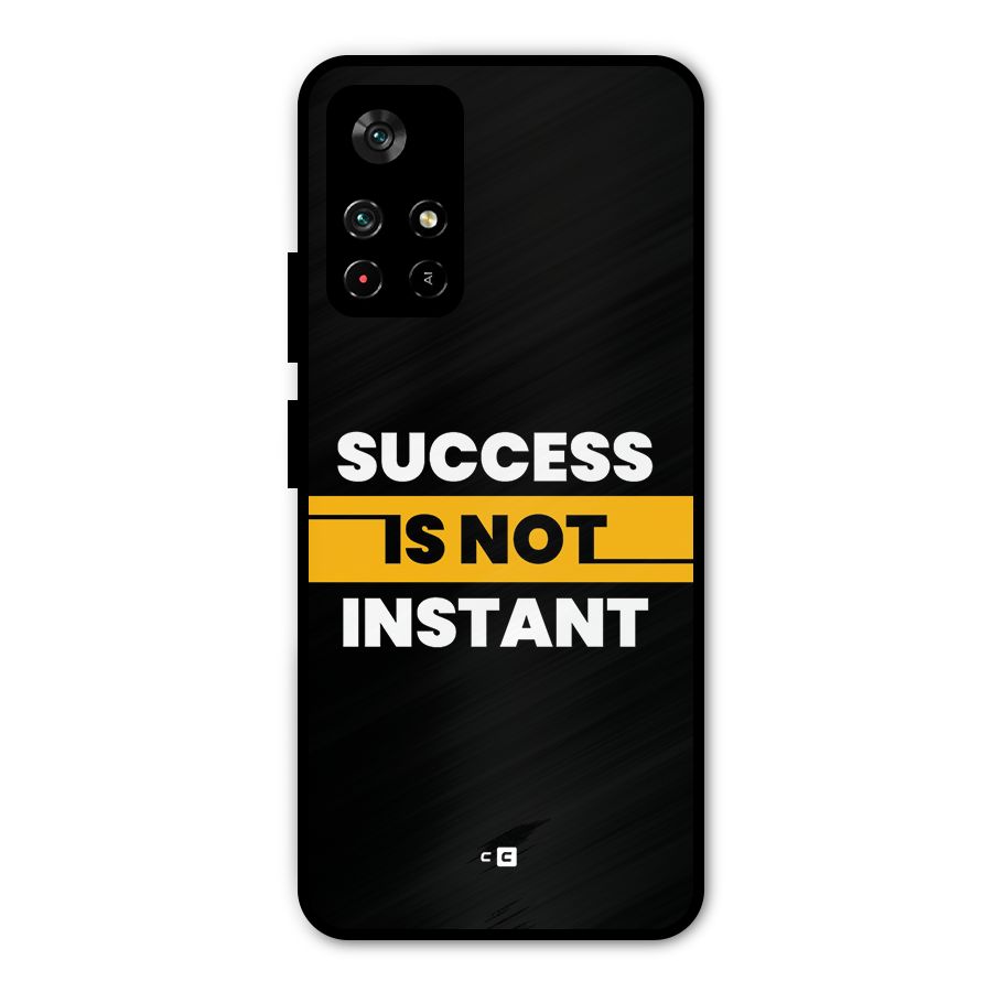 Success Not Instant Metal Back Case for Redmi Note 11T 5G