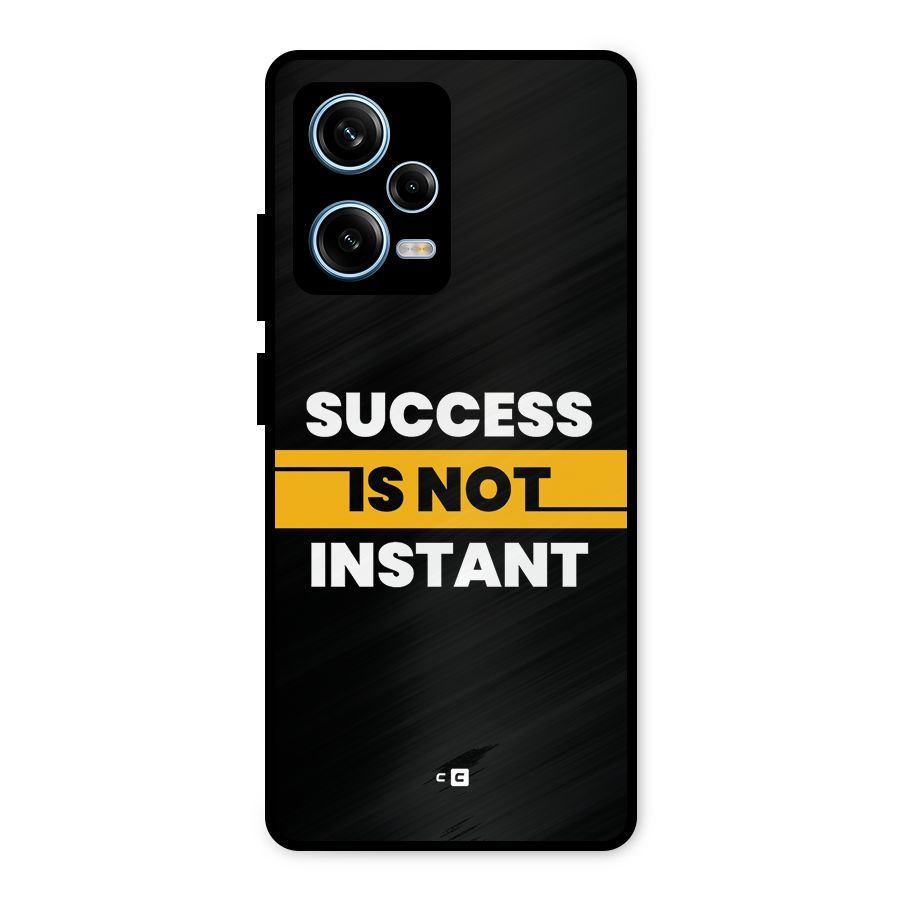 Success Not Instant Metal Back Case for Redmi Note 12 Pro