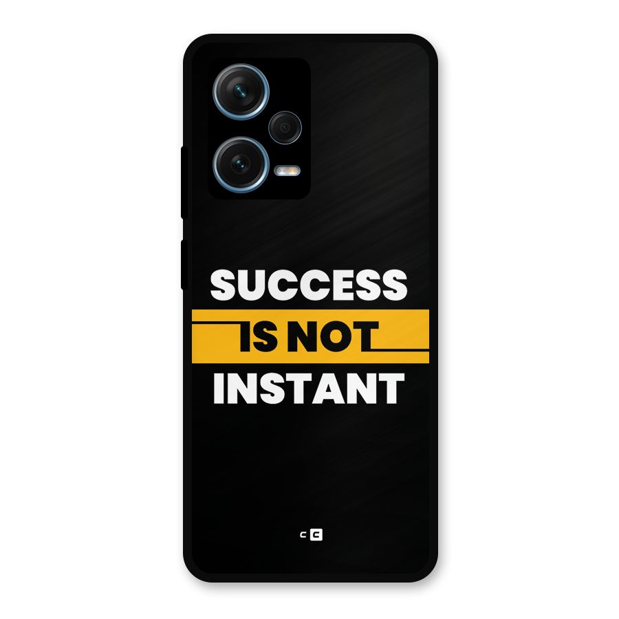 Success Not Instant Metal Back Case for Redmi Note 12 Pro Plus 5G