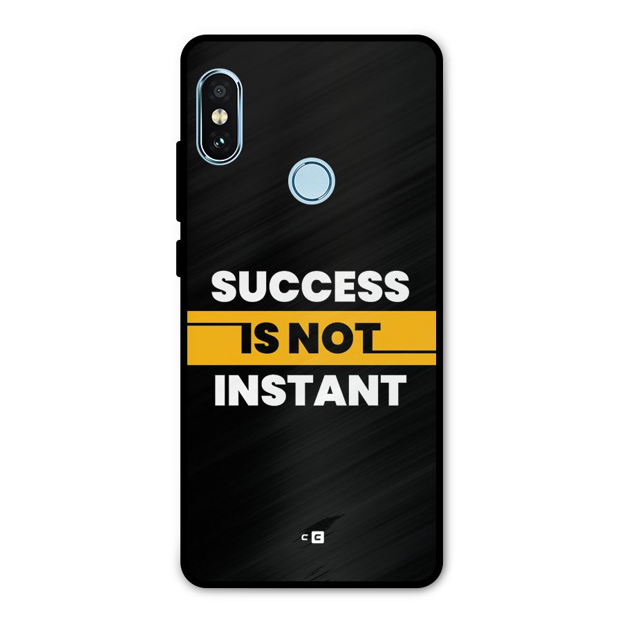 Success Not Instant Metal Back Case for Redmi Note 5 Pro