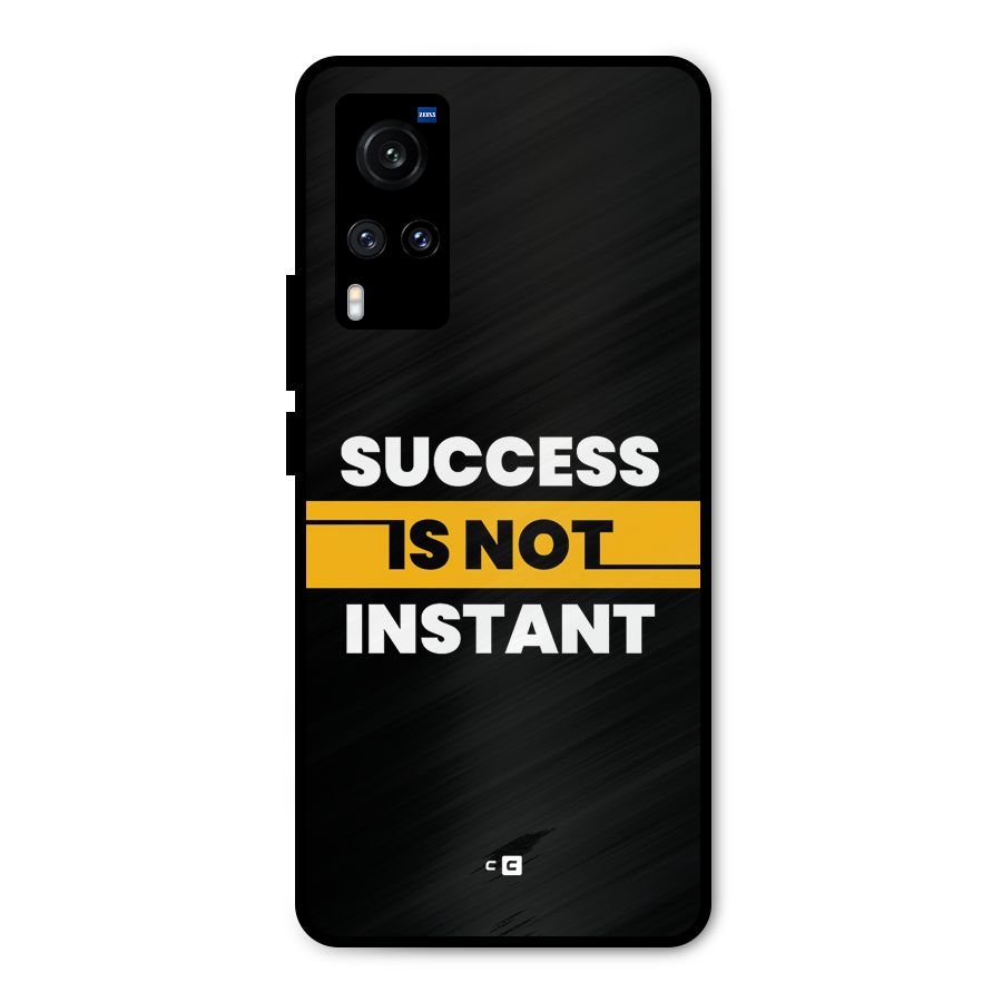 Success Not Instant Metal Back Case for Vivo X60
