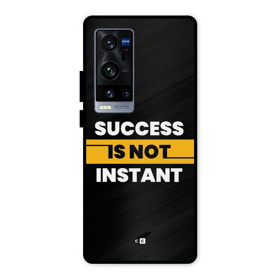 Success Not Instant Metal Back Case for Vivo X60 Pro Plus
