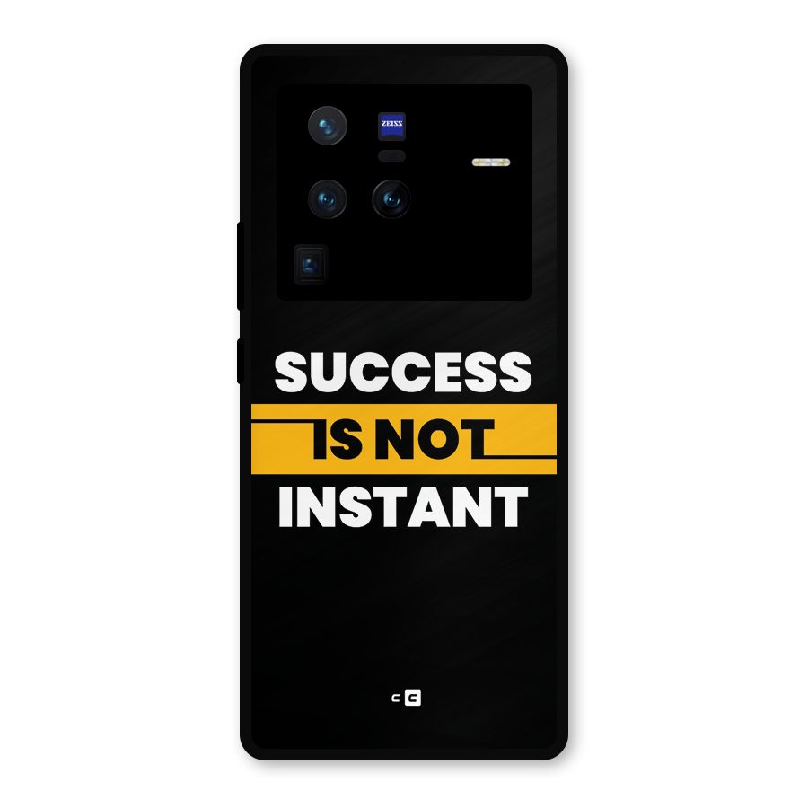Success Not Instant Metal Back Case for Vivo X80 Pro