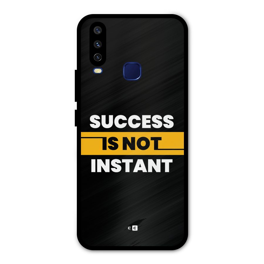 Success Not Instant Metal Back Case for Vivo Y12