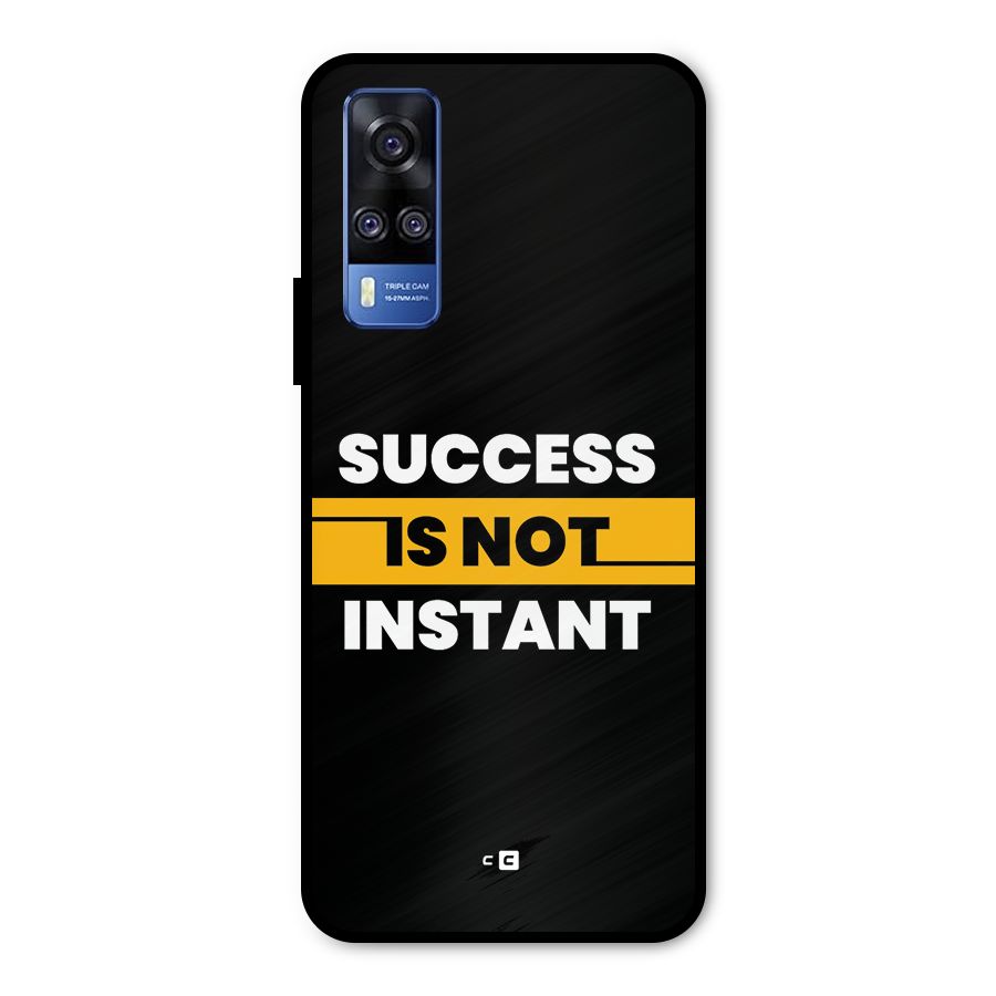 Success Not Instant Metal Back Case for Vivo Y31