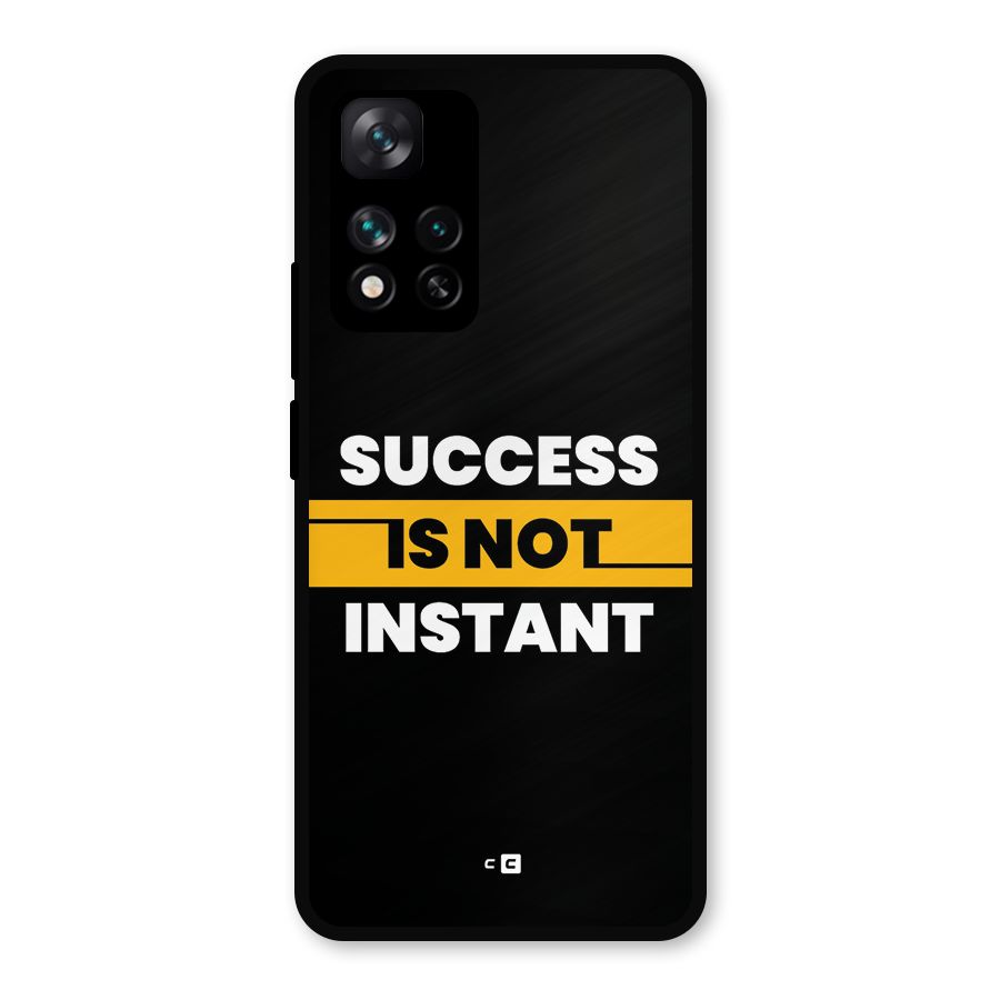 Success Not Instant Metal Back Case for Xiaomi 11i Hypercharge 5G