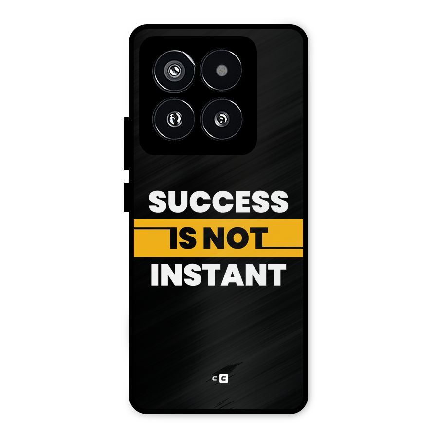 Success Not Instant Metal Back Case for Xiaomi 14 Pro