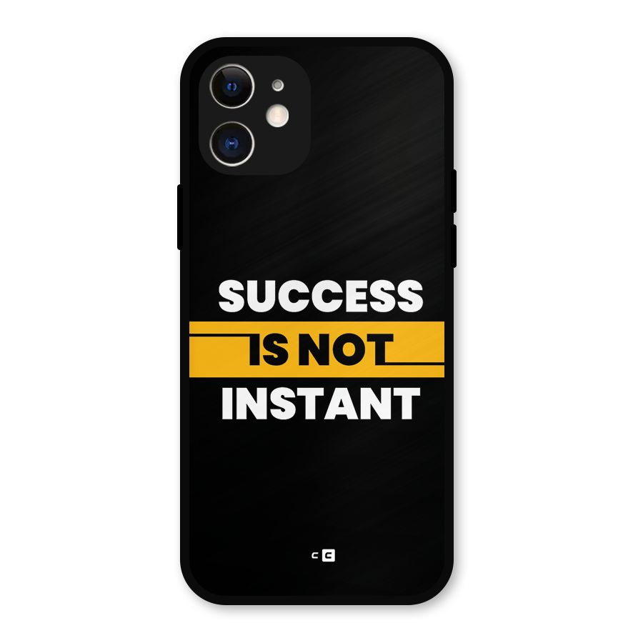 Success Not Instant Metal Back Case for iPhone 12