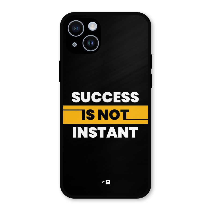 Success Not Instant Metal Back Case for iPhone 14