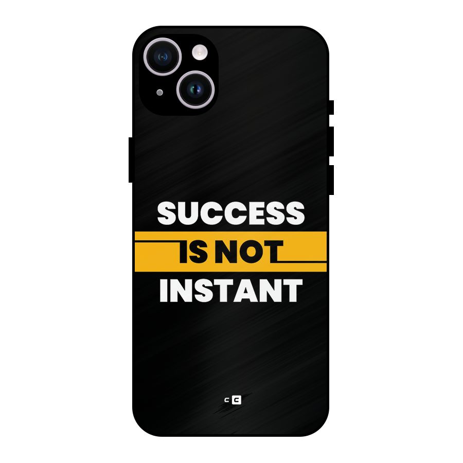 Success Not Instant Metal Back Case for iPhone 14 Plus
