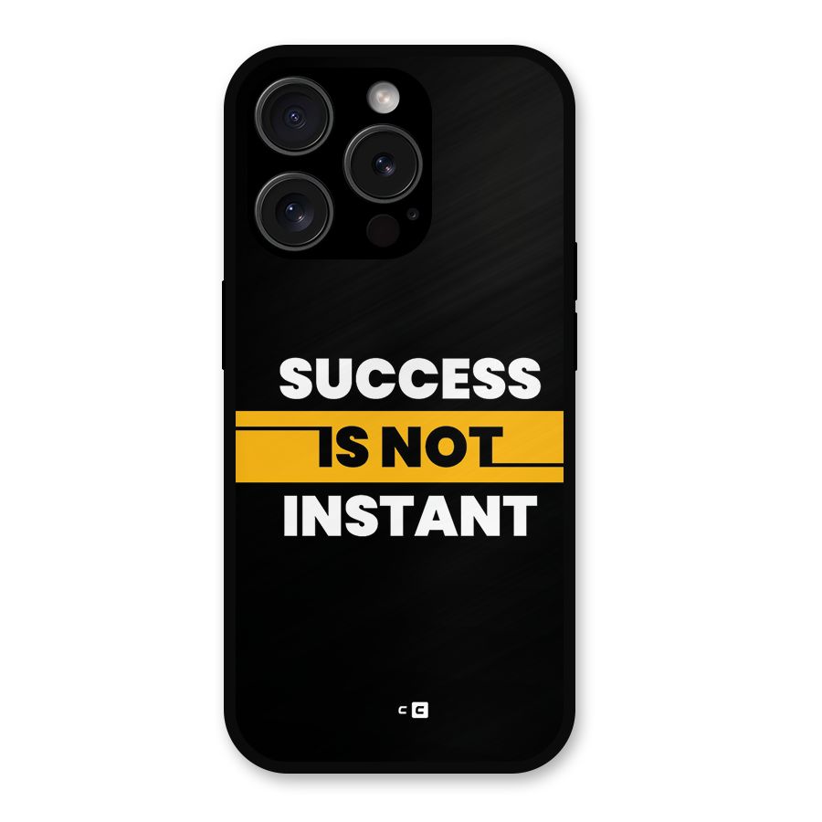Success Not Instant Metal Back Case for iPhone 15 Pro