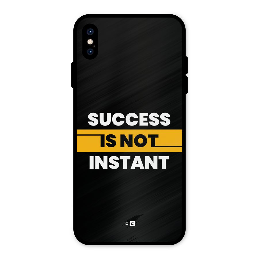 Success Not Instant Metal Back Case for iPhone XS Max