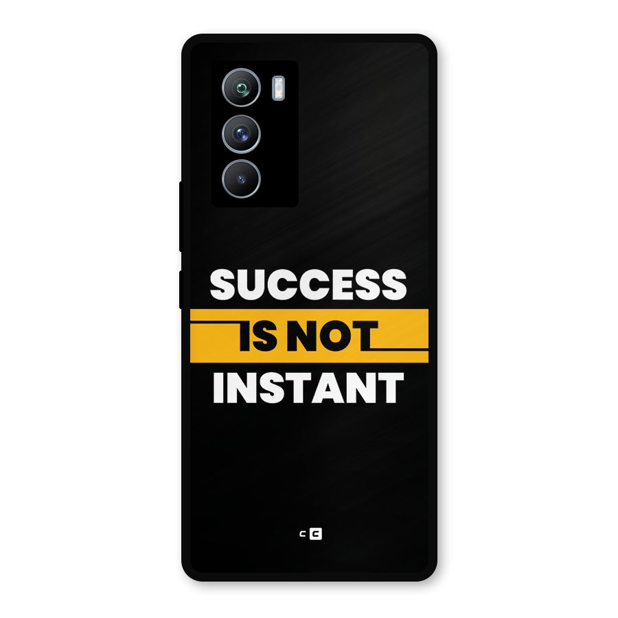 Success Not Instant Metal Back Case for iQOO 9 SE
