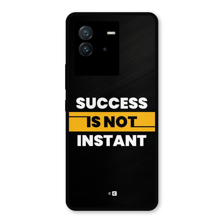 Success Not Instant Metal Back Case for iQOO Neo 6 5G