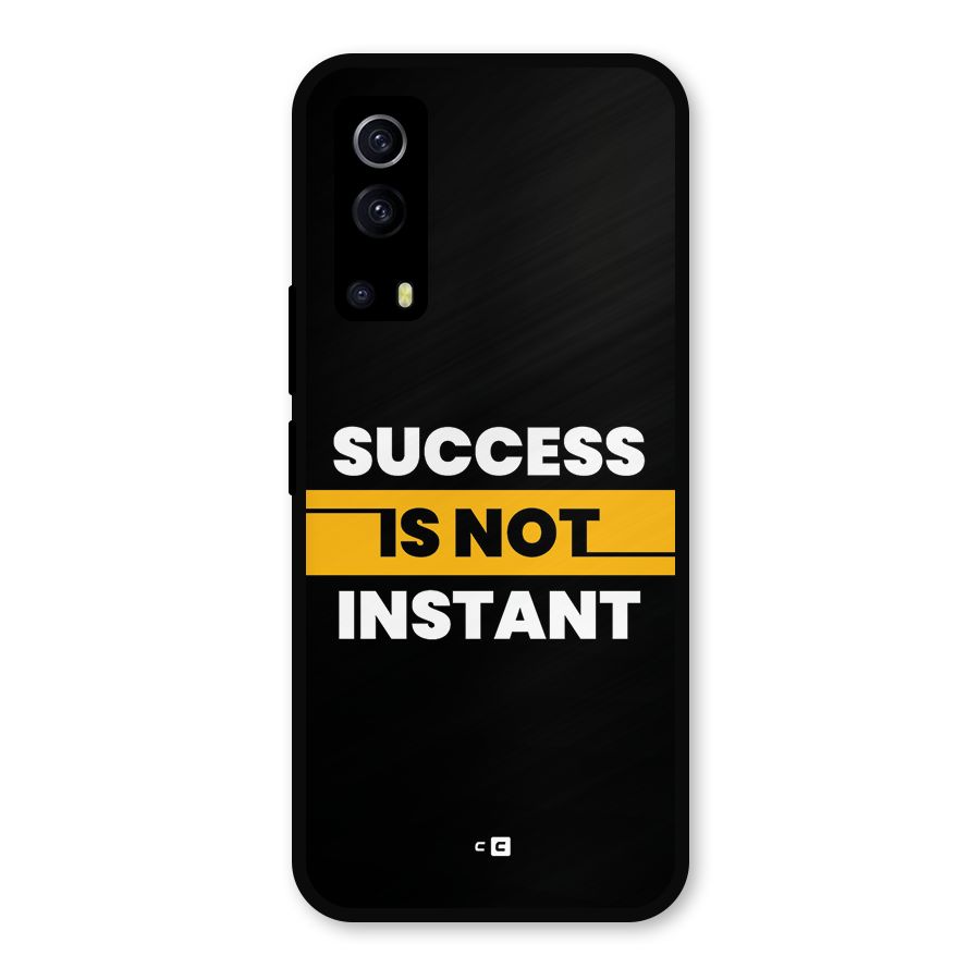 Success Not Instant Metal Back Case for iQOO Z3