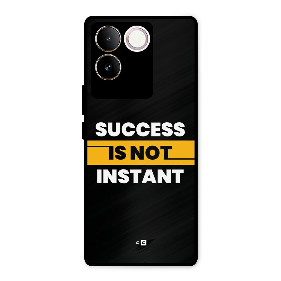 Success Not Instant Metal Back Case for iQOO Z7 Pro