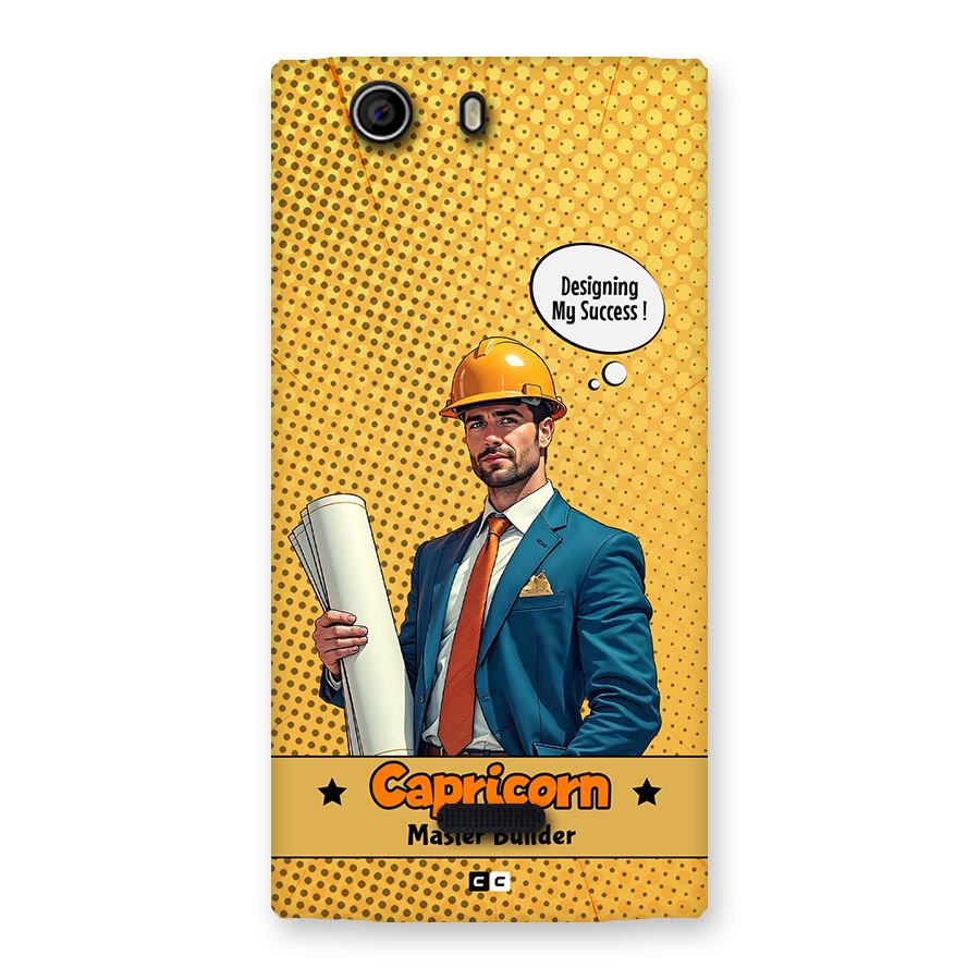 Successful Capricorn Back Case for Canvas Nitro 2 E311