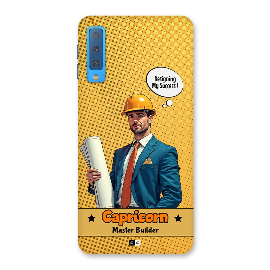 Successful Capricorn Back Case for Galaxy A7 (2018)