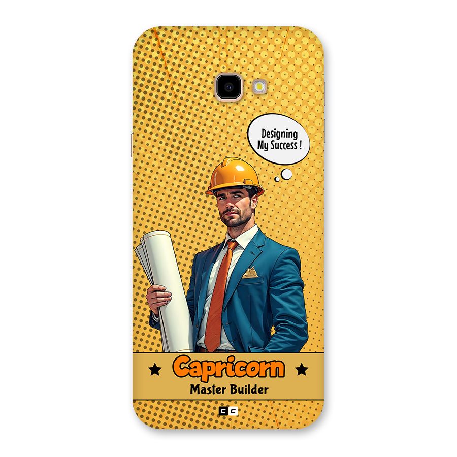 Successful Capricorn Back Case for Galaxy J4 Plus