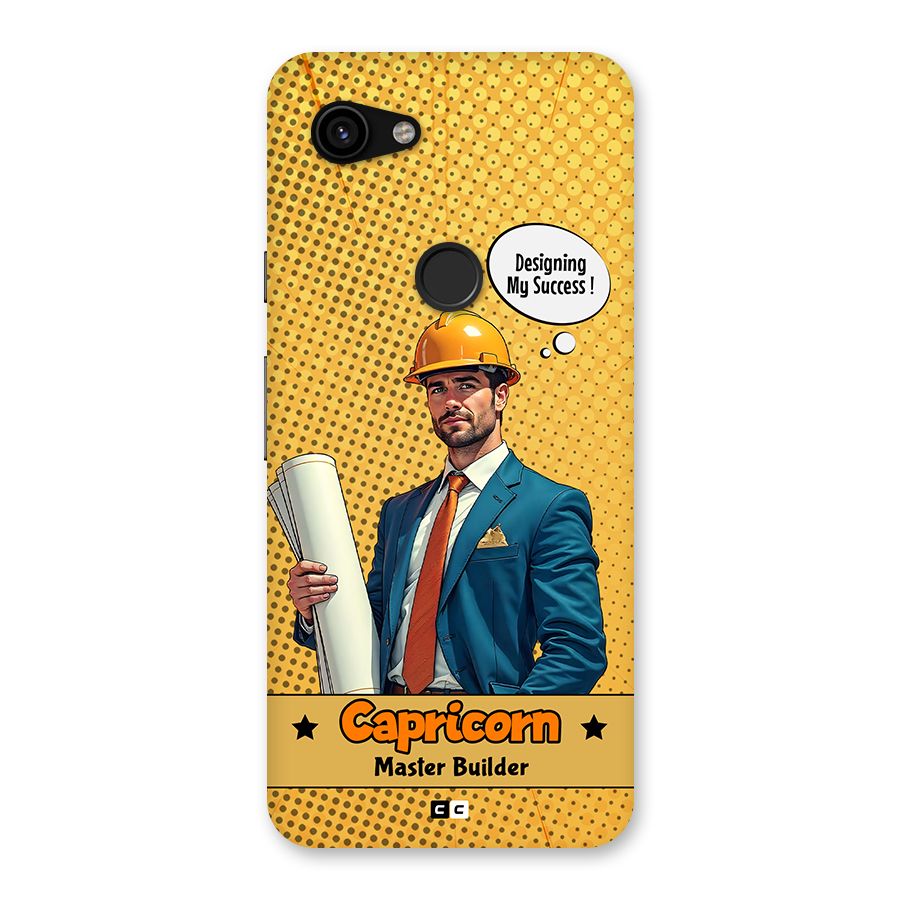 Successful Capricorn Back Case for Google Pixel 3a