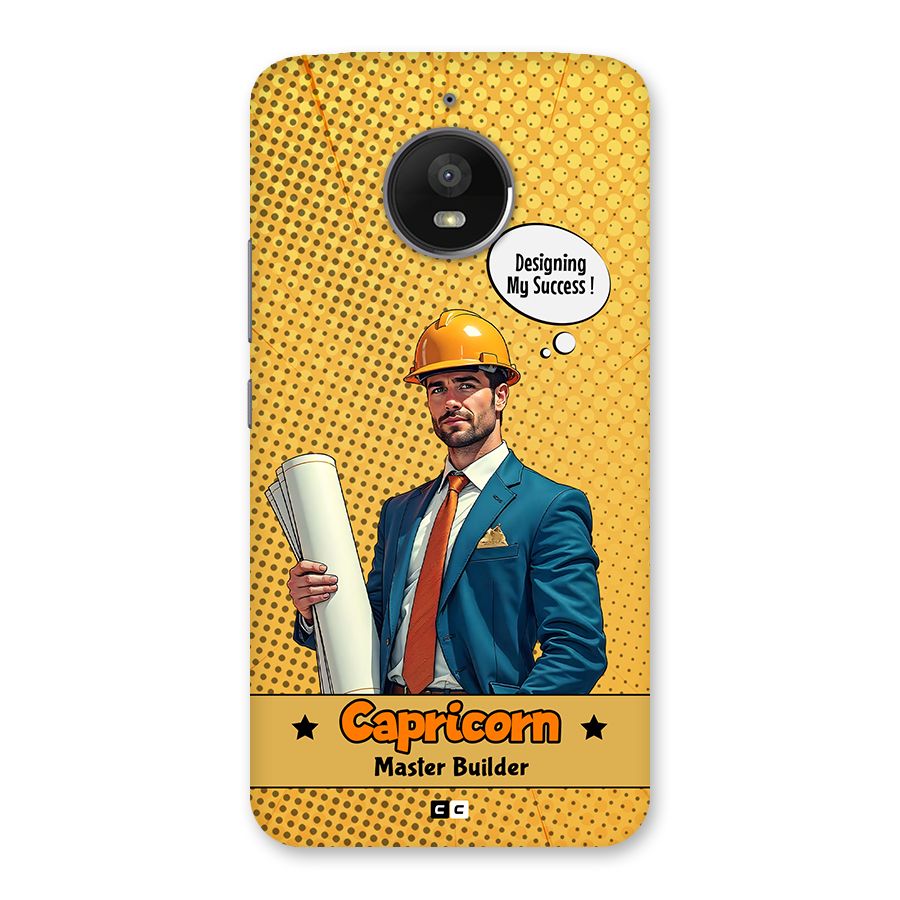 Successful Capricorn Back Case for Moto E4 Plus