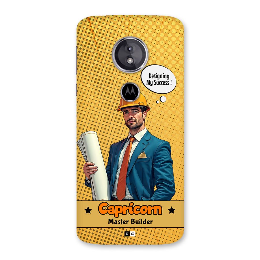 Successful Capricorn Back Case for Moto E5