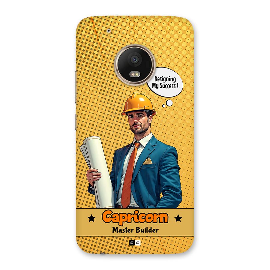 Successful Capricorn Back Case for Moto G5 Plus