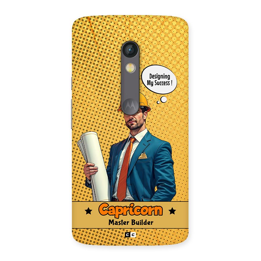 Successful Capricorn Back Case for Moto X Play