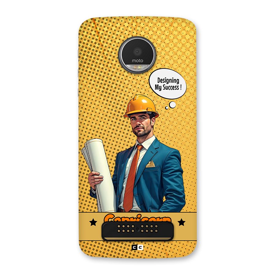 Successful Capricorn Back Case for Moto Z Play