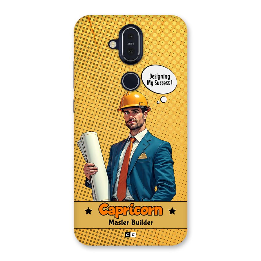 Successful Capricorn Back Case for Nokia 8.1