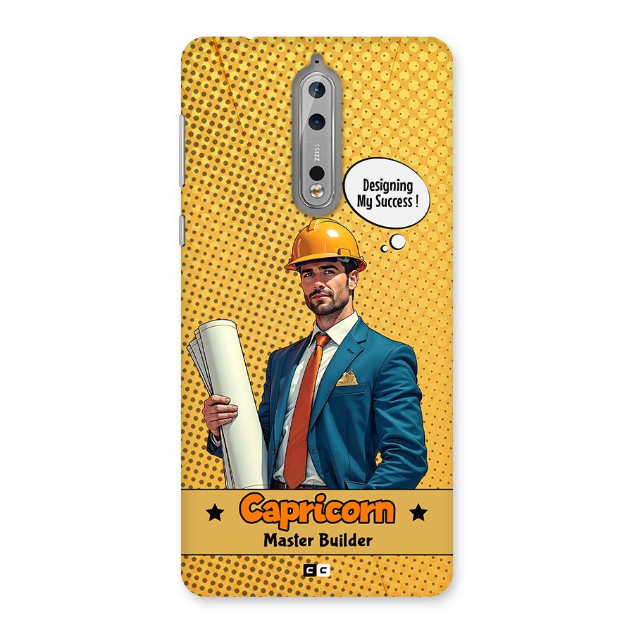 Successful Capricorn Back Case for Nokia 8