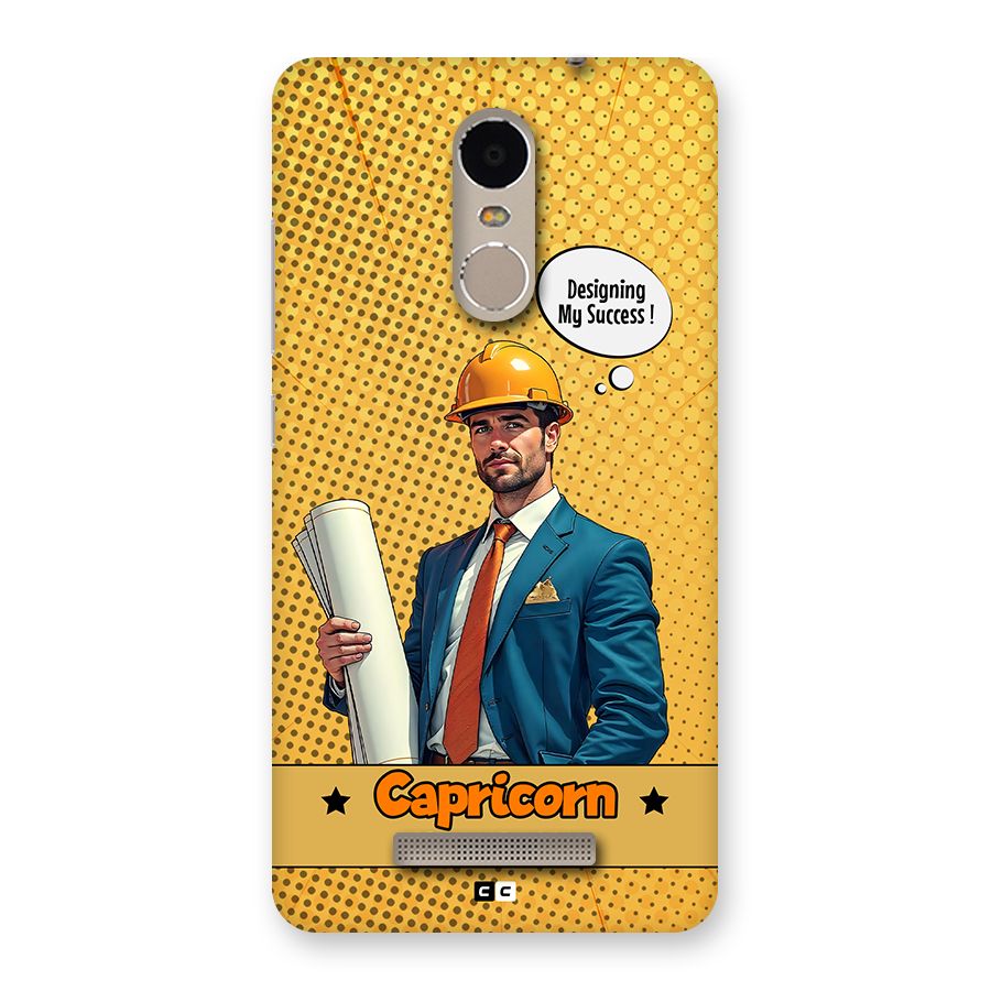 Successful Capricorn Back Case for Redmi Note 3