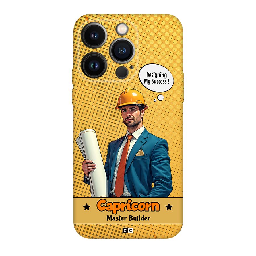 Successful Capricorn Back Case for iPhone 14 Pro