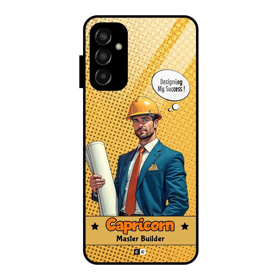 Successful Capricorn Glass Back Case for Galaxy F13