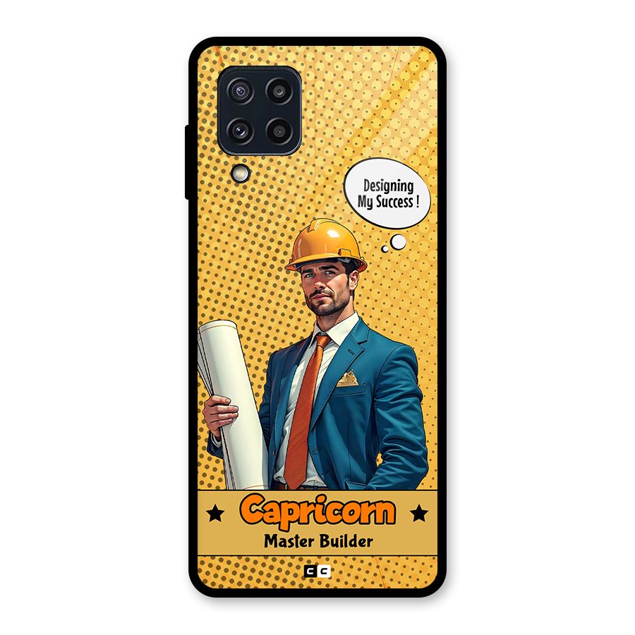 Successful Capricorn Glass Back Case for Galaxy M32